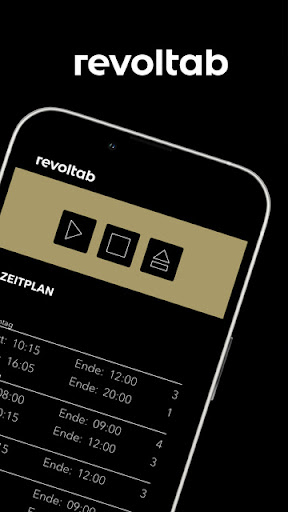 Android application revoltab screenshort