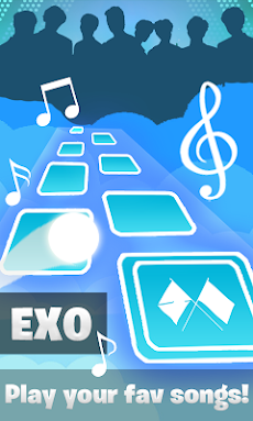 EXO Tiles Hop - EDM Music Gameのおすすめ画像1