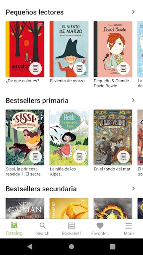 Android application Biblioteca-K12 screenshort