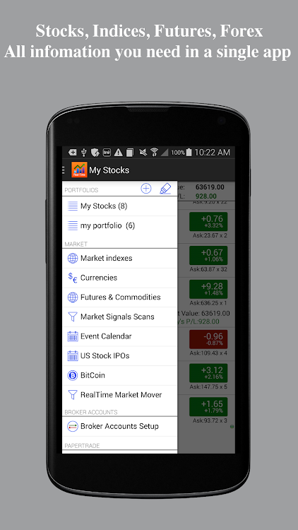 Real Time Stocks Track & Alert - 6.6.9 - (Android)