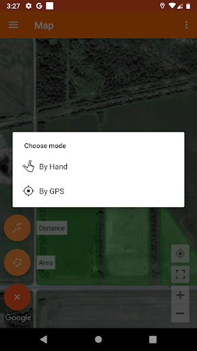 Planimeter: Field Area Measure Screen 3