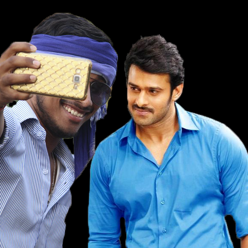 Selfie With Prabhas logo