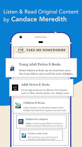 Android application My Story Reader screenshort