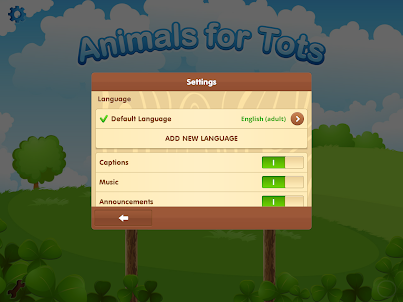 Animals For Tots
