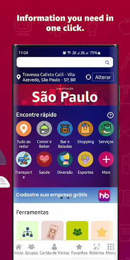 HubFinder (Hub Finder) Screen 3