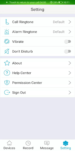ELRO Intercom Screen 2