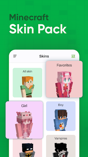 Android application SkinCraft - Minecraft skins screenshort