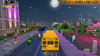 School Bus Coach Driving Game Screenshot