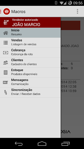 Android application Macros Mobile screenshort