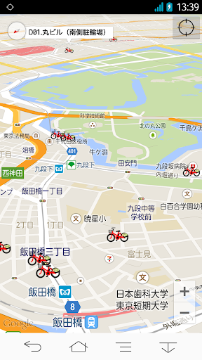 Commucle Map Screen 2