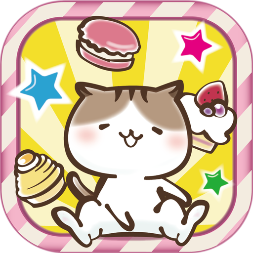 Cat & Sweets Tower -Cute kitty  Icon