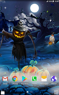 Spooky Halloween Live Wallpape Screenshot
