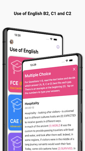Android application Use of English PRO screenshort