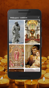 Captura de Pantalla 4 Wallpaper Católicos android