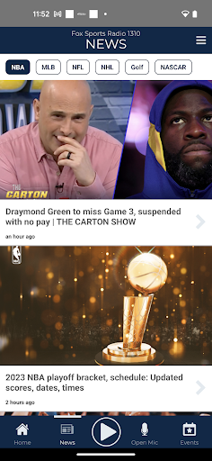 Fox Sports Radio 1310 Screen 3