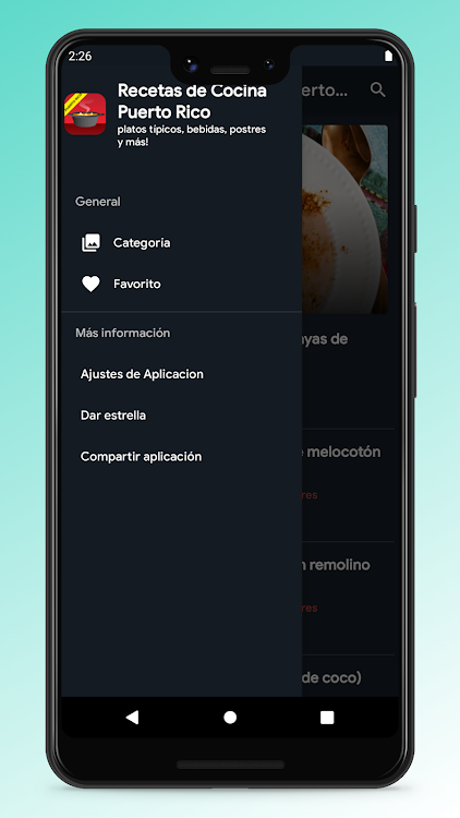 Puerto Rican Recipes: Food App - 1.1.6 - (Android)
