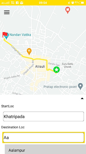 Android application Tirri screenshort