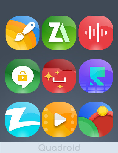 Quadroid - Icon Pack Screen 3