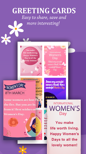 womens day ecards & greetings Screen 3