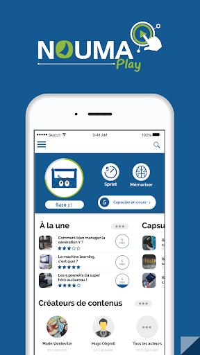 Android application Nouma Play screenshort