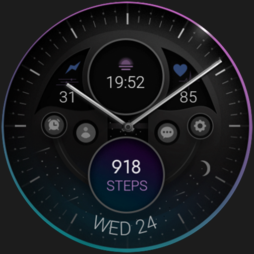 Dream 125 analog watch face logo