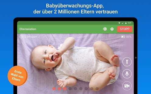 Babyphone 3G - Video Babyfon Bildschirmfoto