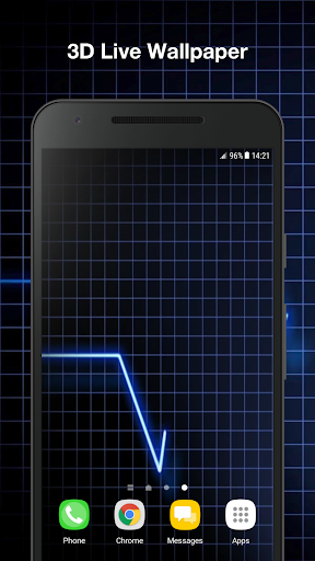 Android application Heart Rate Live Wallpaper screenshort