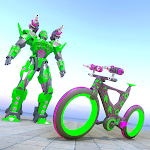 BMX Cycle Robot Game: Robot Transform Wars Apk