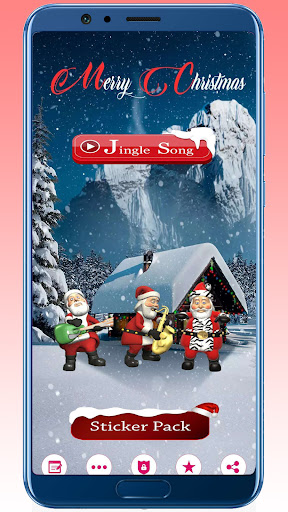 Android application Christmas WAStickers screenshort