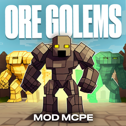 Ore Golem Mod for Minecraft PE