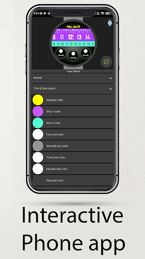 Tape Watch -Wear OS watch face Screen 3