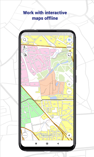 Android application Pamir Map screenshort