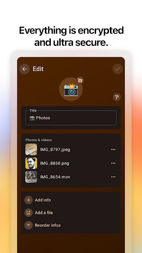 Screenshot of oneSafe 6
