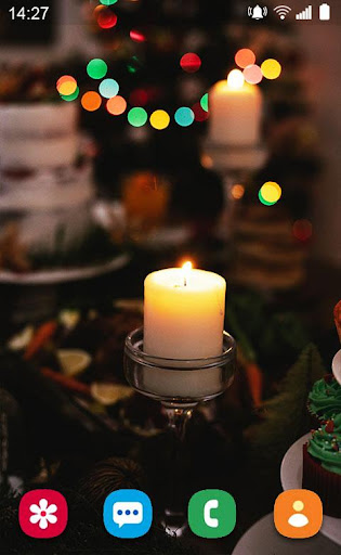 Christmas Night Live Wallpaper Screen 2
