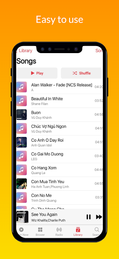 iMusic - Музыкальный плеер в стиле iOS