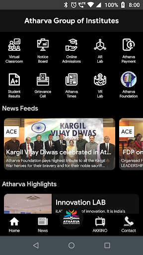 Atharva Group of Institutes Screen 2