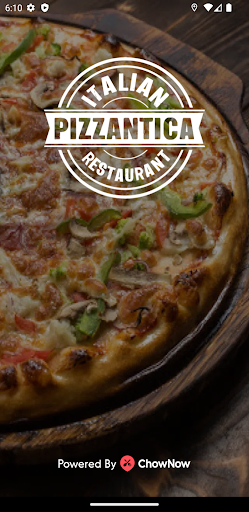 Android application Pizzantica screenshort