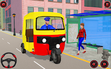 City Tuk Tuk Rickshaw 3D Gamesのおすすめ画像3