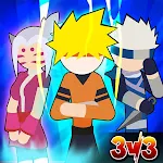 Cover Image of Unduh Stickman Ninja - Arena Pertempuran 3v3  APK
