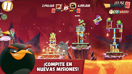 Captura de pantalla d'Angry Birds 2