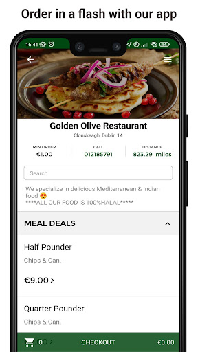 Golden Olive Restaurant Screen 2