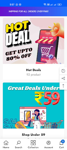 99 Rupee Store Screen 2