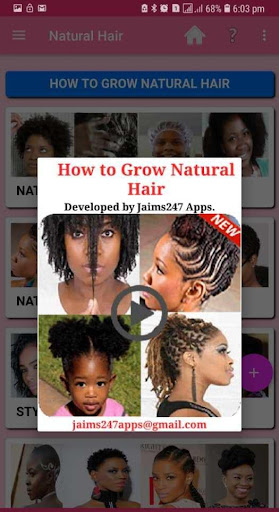 How to Grow Natural Hair