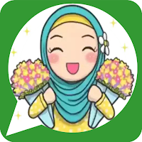 Muslim Memoji Hijab WAsticker