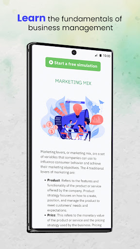 Bacu - Business Simulator Screen 3