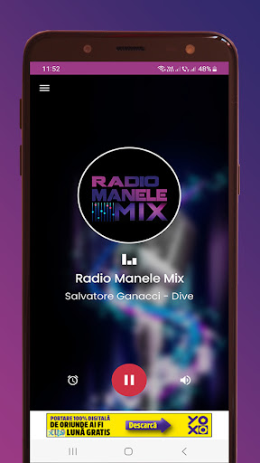 Android application Radio Manele Mix screenshort