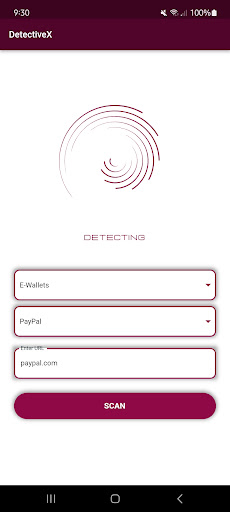 DetectiveX - Scam Detector Screen 2