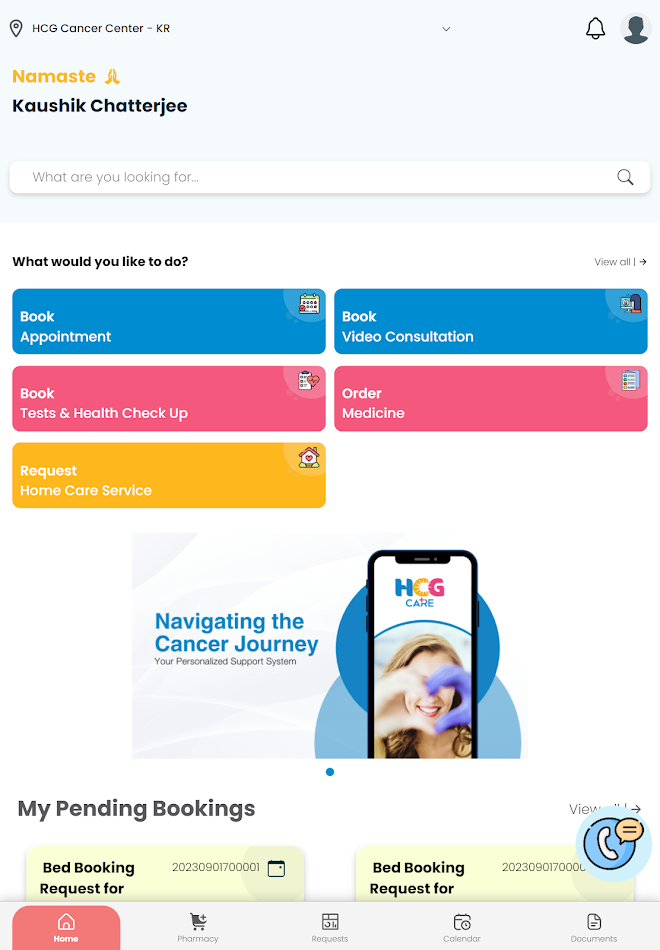 #6. HCG Care (Android) Με: Healthcare Global Enterprises Limited