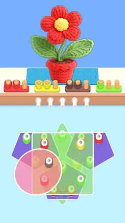 Game screenshot Stitch Sort: Wool and Threads hack