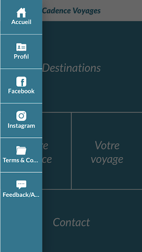 Android application Cadence Voyages screenshort